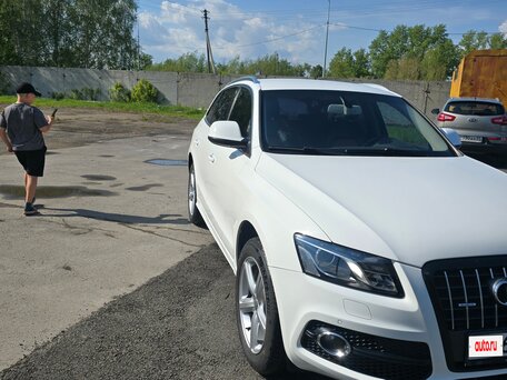 2012 Audi Q5 I (8R), белый, 1350000 рублей, вид 4