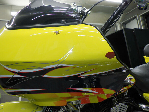 1999 Harley-Davidson Road Glide, жёлтый, 680000 рублей - вид 18