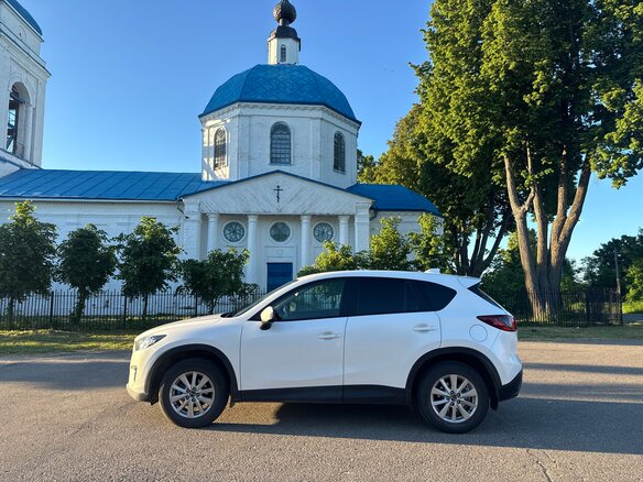 2014 Mazda CX-5 I, белый, 1450000 рублей - вид 4