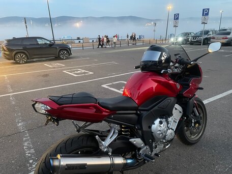 2009 Yamaha FZ1, красный, 650000 рублей, вид 1
