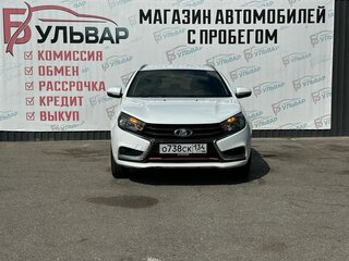 2018 Lada (ВАЗ) Vesta SW I, белый, 890000 рублей, вид 2