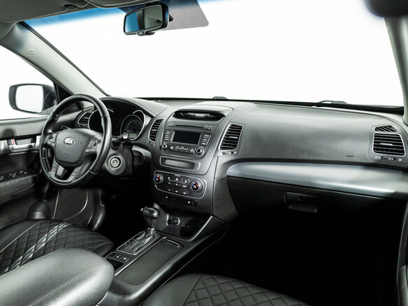 2014 Kia Sorento II Рестайлинг, серебристый, 1619700 рублей - вид 8