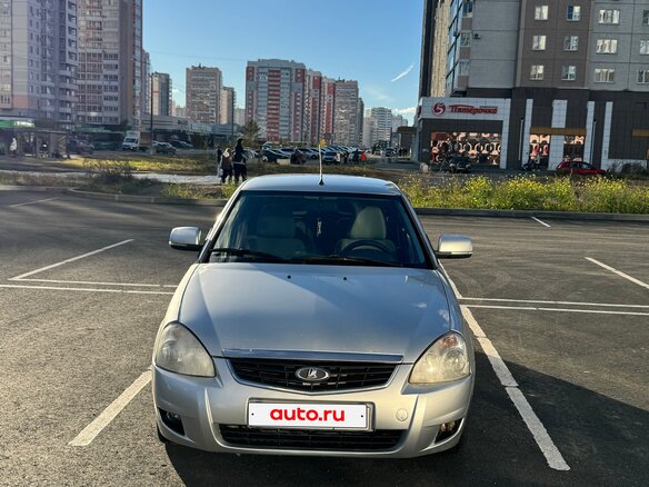 2013 Lada (ВАЗ) Priora I Рестайлинг, серебристый, 350000 рублей - вид 1