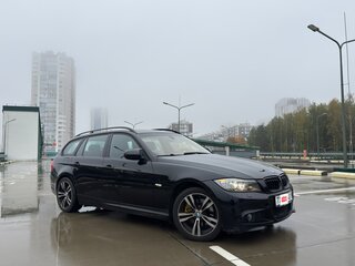 2009 BMW 3 серии 318d V (E90/E91/E92/E93) Рестайлинг, чёрный, 990000 рублей, вид 1
