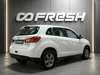 2014 Mitsubishi ASX I Рестайлинг, белый, 1140000 рублей, вид 2