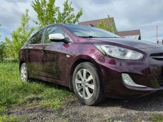 2012 Hyundai Solaris I, фиолетовый, 649000 рублей, вид 3