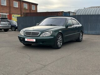1999 Mercedes-Benz S-Класс 320 IV (W220), зелёный, 555000 рублей, вид 3