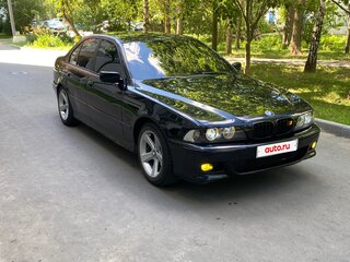 2001 BMW 5 серии 525i IV (E39) Рестайлинг, чёрный, 520000 рублей, вид 2