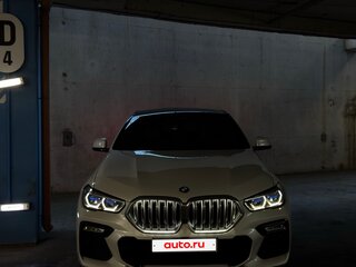 2020 BMW X6 40i III (G06), белый, 7690000 рублей, вид 4