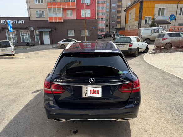 2018 Mercedes-Benz C-Класс 180 IV (W205) Рестайлинг, синий, 1999999 рублей - вид 6
