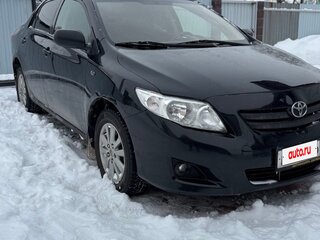 2008 Toyota Corolla X (E140, E150), чёрный, 599000 рублей, вид 3