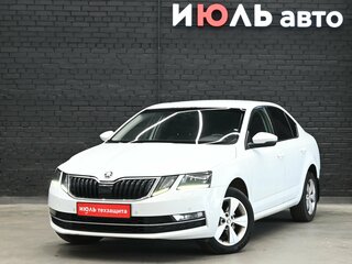 2018 Skoda Octavia III (A7) Рестайлинг, белый, 1440000 рублей, вид 1