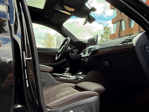 2022 BMW X4 20i II (G02) Рестайлинг, чёрный - вид 15
