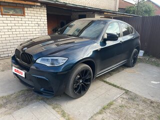 2013 BMW X6 30d I (E71) Рестайлинг, синий, 2380000 рублей, вид 2