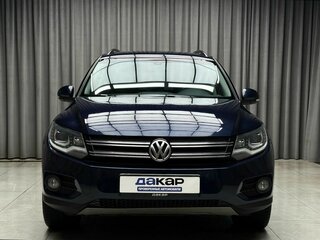 2013 Volkswagen Tiguan I Рестайлинг, синий, 1599000 рублей, вид 3