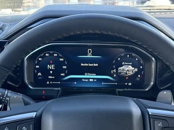 2026 Chevrolet Silverado Crew Cab IV (T1XX) Рестайлинг, серебристый - вид 17