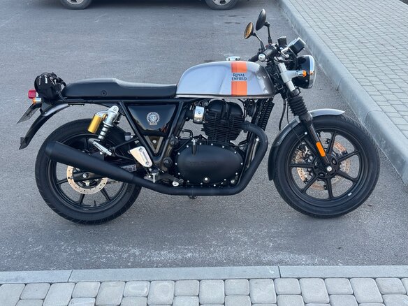 2024 Royal Enfield Continental GT, серебристый, 555000 рублей - вид 1
