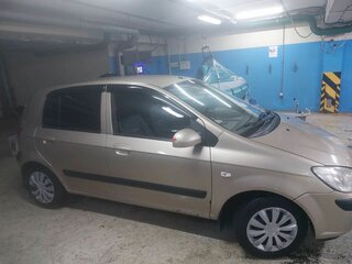 2007 Hyundai Getz I Рестайлинг, бежевый, 425000 рублей, вид 2