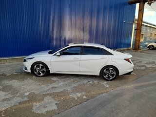 2022 Hyundai Elantra VII (CN7), белый, 2000000 рублей, вид 4