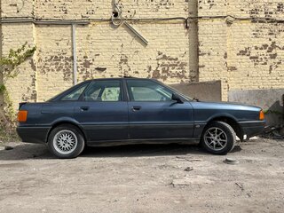 1990 Audi 80 IV (B3), серебристый, 100000 рублей, вид 4