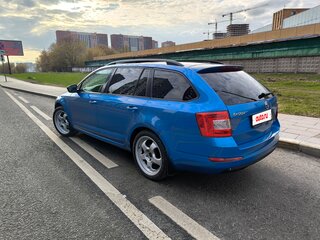 2015 Skoda Octavia III (A7), синий, 1430000 рублей, вид 1