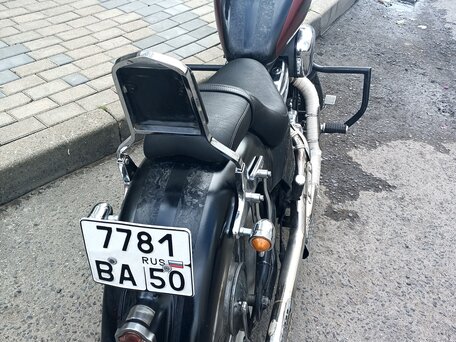 1994 Honda Steed 600, чёрный, 240000 рублей, вид 4