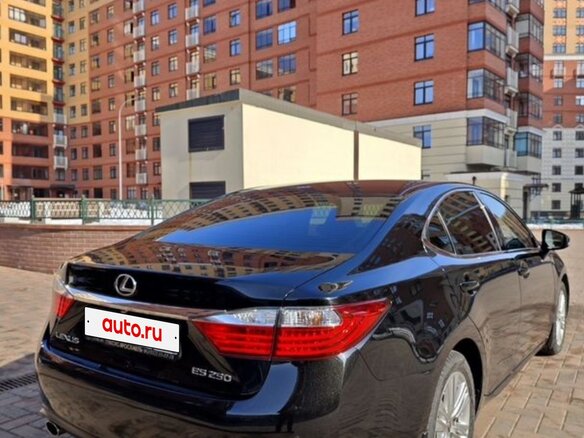 2013 Lexus ES 250 VI, чёрный, 2500000 рублей - вид 6