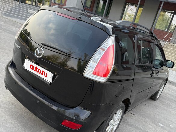 2007 Mazda 5 I (CR), чёрный - вид 8
