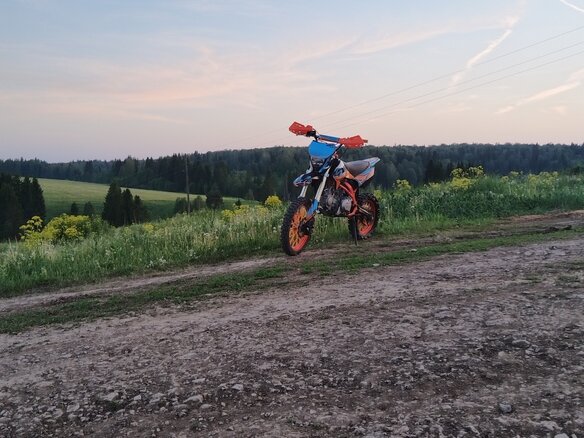 2023 Kayo Evolution YX125EM, чёрный, 65000 рублей