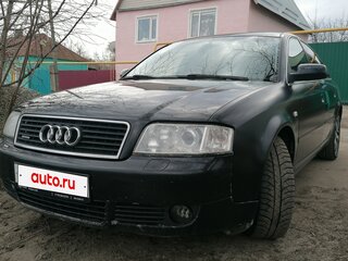 2003 Audi A6 II (C5) Рестайлинг, чёрный, 590000 рублей, вид 1