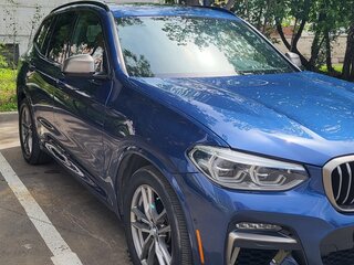 2020 BMW X3 M40i III (G01), синий, 4500000 рублей, вид 4