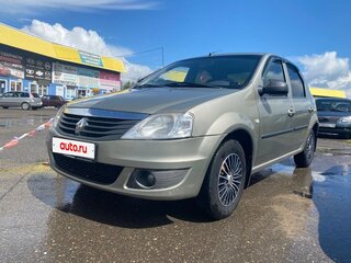 2011 Renault Logan I Рестайлинг, бежевый, 487000 рублей, вид 1