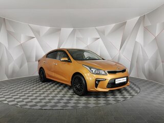 2017 Kia Rio IV, оранжевый, 1385000 рублей, вид 3
