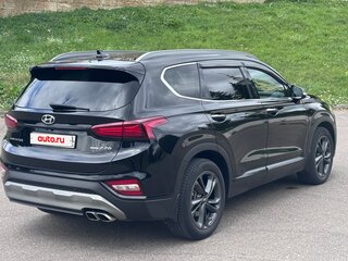 2018 Hyundai Santa Fe IV, чёрный, 3200000 рублей, вид 5