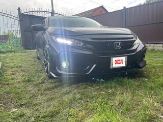 2018 Honda Civic X, чёрный, 1650000 рублей, вид 1
