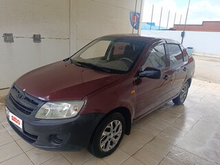 2012 Lada (ВАЗ) Granta I, серебристый, 350000 рублей, вид 1