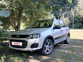 2017 Lada (ВАЗ) Kalina Cross II, серебристый, 680000 рублей, вид 3