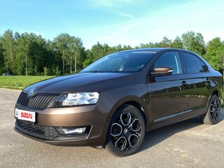 2019 Skoda Rapid I Рестайлинг, коричневый, 1310000 рублей, вид 1