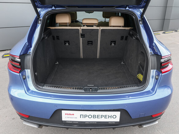 2018 Porsche Macan I Рестайлинг, голубой - вид 9