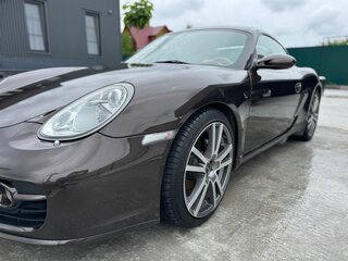 2008 Porsche Cayman I (987), коричневый, 3000000 рублей, вид 2