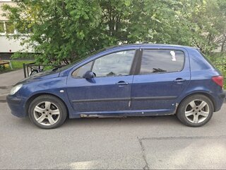 2004 Peugeot 307 I, синий, 120000 рублей, вид 4
