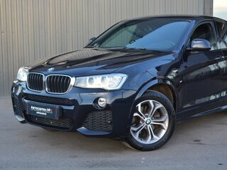 2017 BMW X4 20i I (F26), чёрный, 3299888 рублей, вид 1