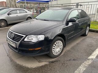 2007 Volkswagen Passat B6, чёрный, 409000 рублей, вид 2