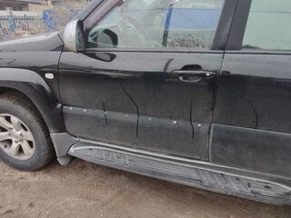 2006 Toyota Land Cruiser Prado 4-speed 120 Series, чёрный, 1260000 рублей, вид 3
