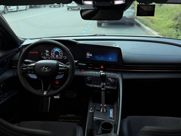 2022 Hyundai Avante N VII, серый - вид 12