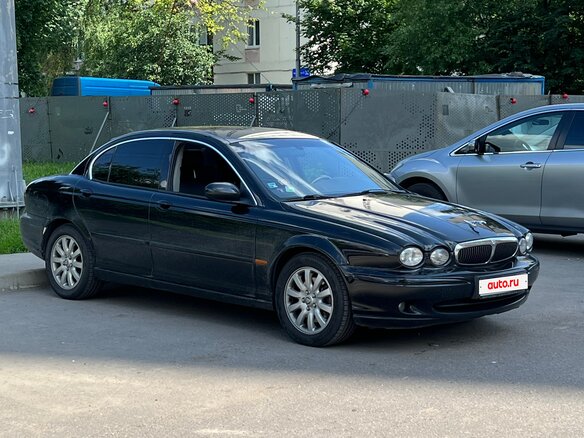 2002 Jaguar X-Type I, чёрный, 1200000 рублей - вид 19