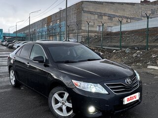 2009 Toyota Camry VI (XV40) Рестайлинг, чёрный, 1250000 рублей, вид 2