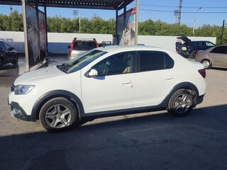 2019 Renault Logan Stepway II Рестайлинг, белый, 750000 рублей, вид 2