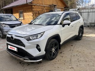 2019 Toyota RAV4 V (XA50), белый, 3480000 рублей, вид 4