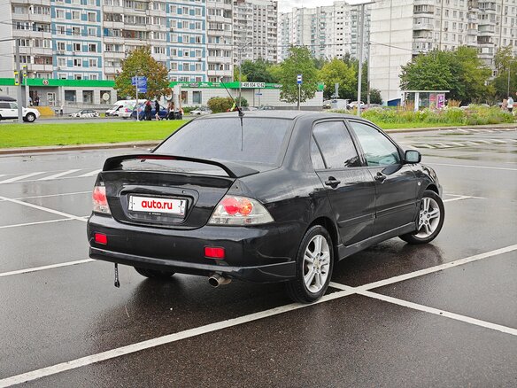 2006 Mitsubishi Lancer IX Рестайлинг, чёрный - вид 4